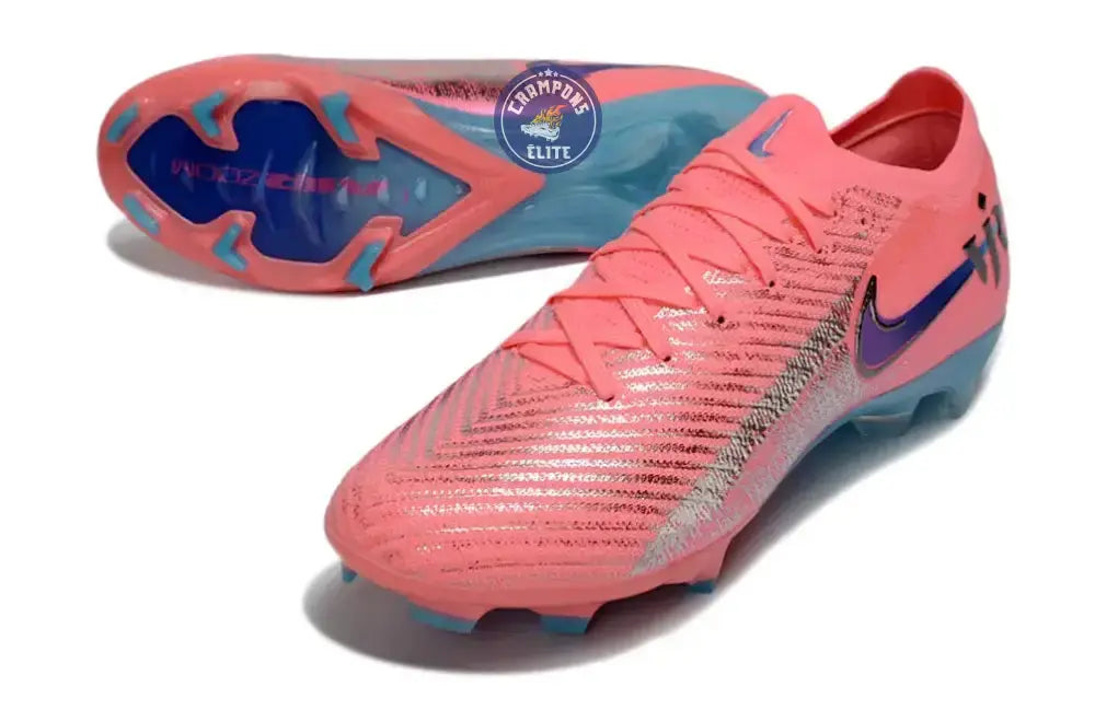 Image of MERCURIAL VAPOR 16 FG VINICIUS JR. SUNSET PULSE - ROSE/ARGENT/BLEU