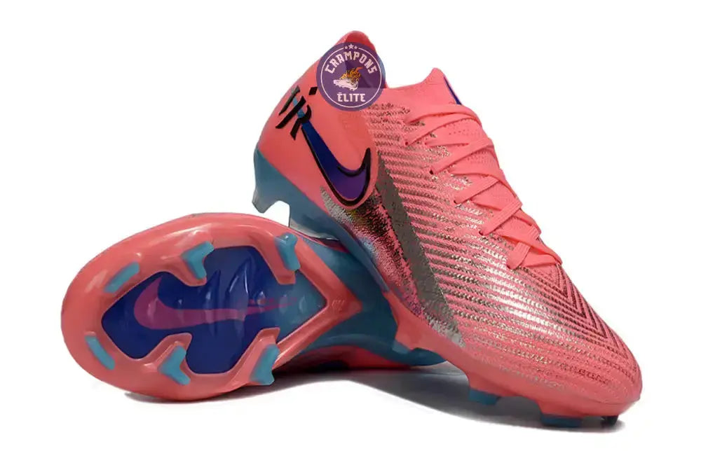 Image of MERCURIAL VAPOR 16 FG VINICIUS JR. SUNSET PULSE - ROSE/ARGENT/BLEU