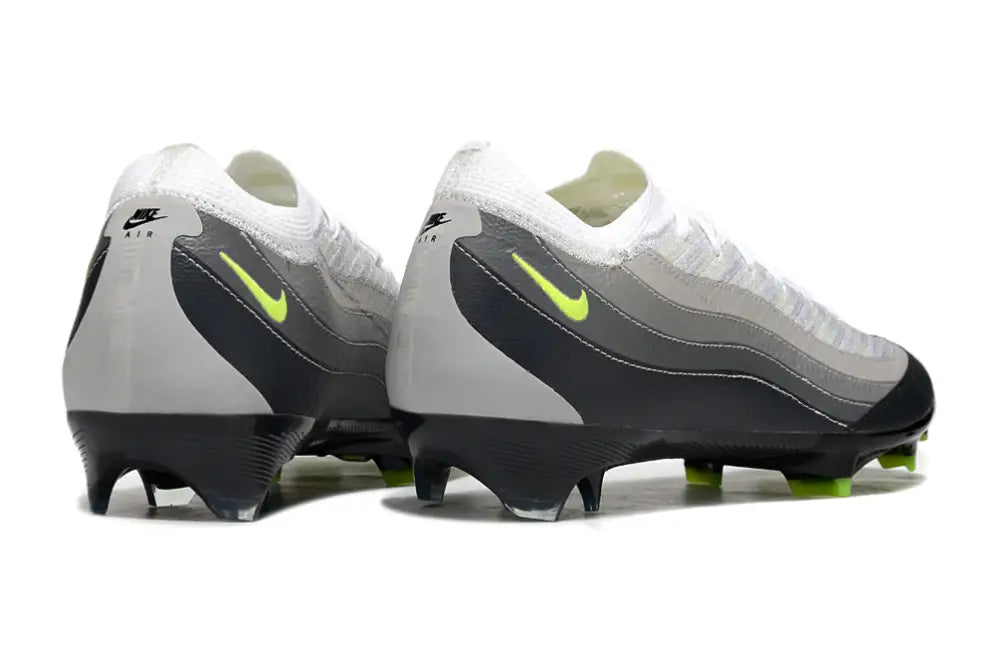 MERCURIAL Vapor 16 X AIR MAX 95 ELITE FG - NOIR/JAUNE/GRIS/LIGHT GRAPHITE ÉDITION LIMITÉE