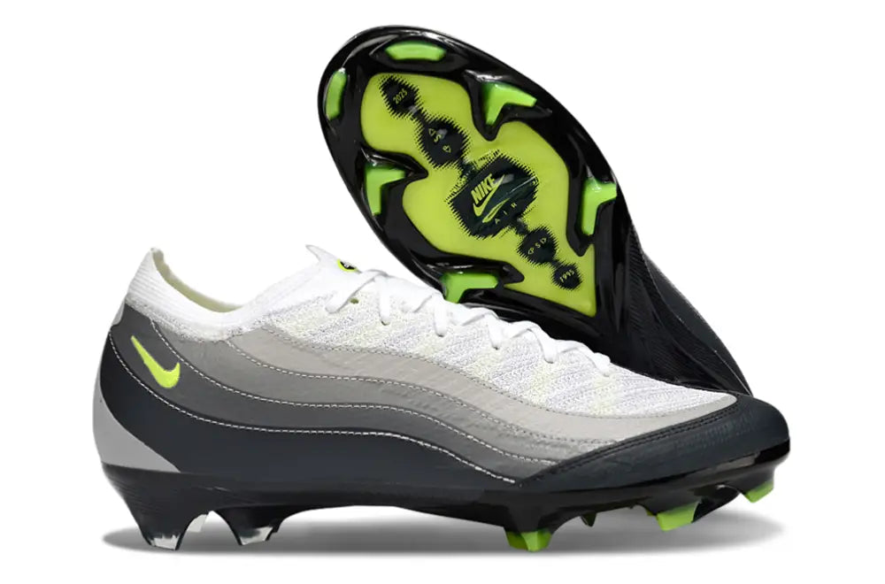 MERCURIAL Vapor 16 X AIR MAX 95 ELITE FG - NOIR/JAUNE/GRIS/LIGHT GRAPHITE ÉDITION LIMITÉE