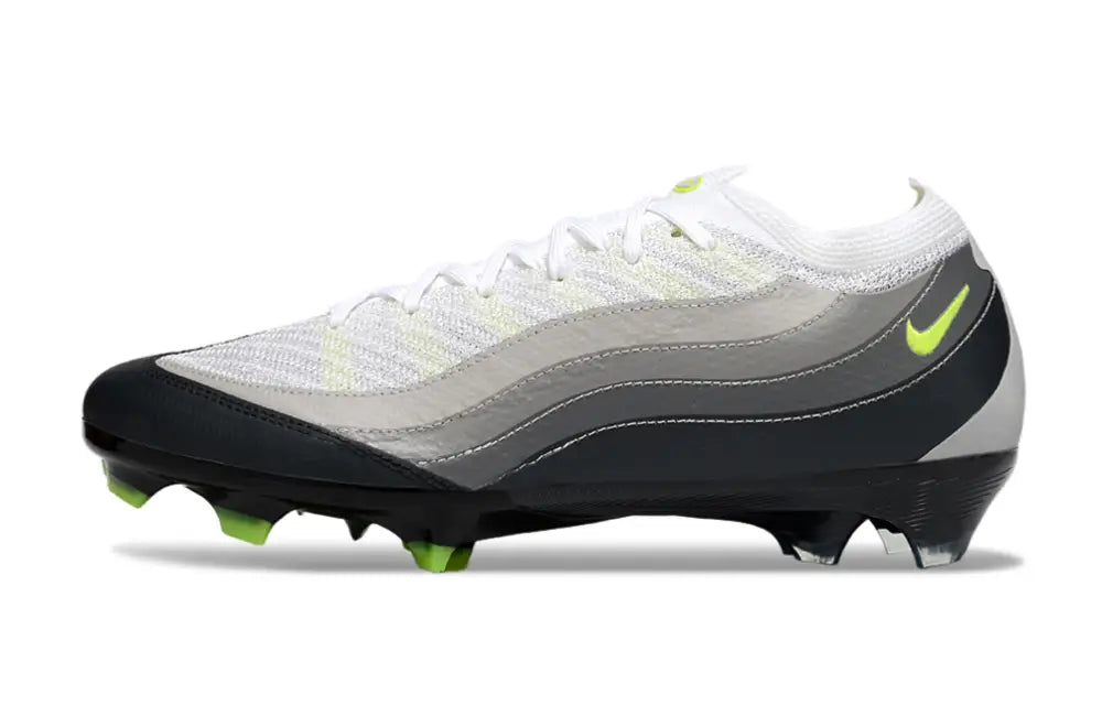 MERCURIAL Vapor 16 X AIR MAX 95 ELITE FG - NOIR/JAUNE/GRIS/LIGHT GRAPHITE ÉDITION LIMITÉE