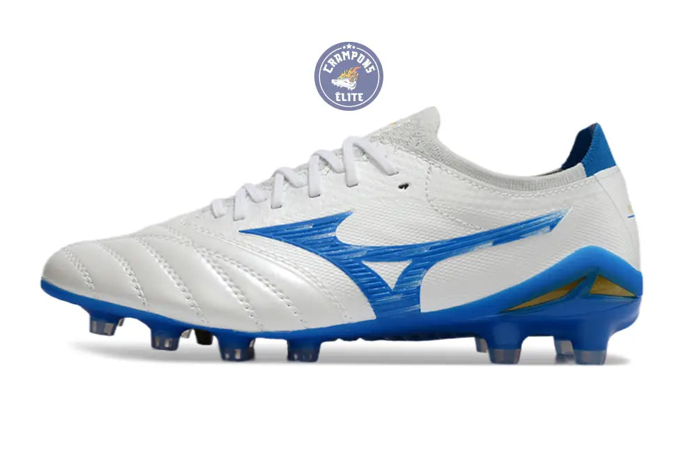 Image of Morelia Neo 4 Beta Elite FG/AG Mugen - Blanc/Bleu