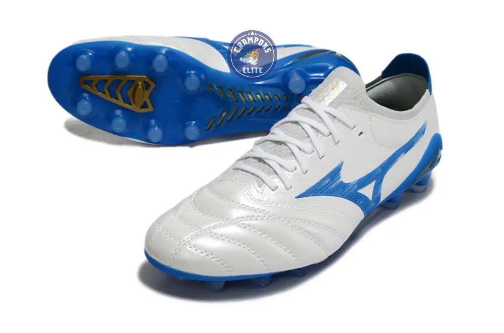 Image of Morelia Neo 4 Beta Elite FG/AG Mugen - Blanc/Bleu