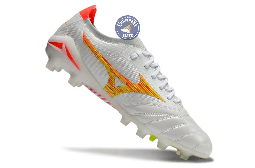 Morelia Neo 4 Elite FG/AG - Blanc/Rouge/Jaune