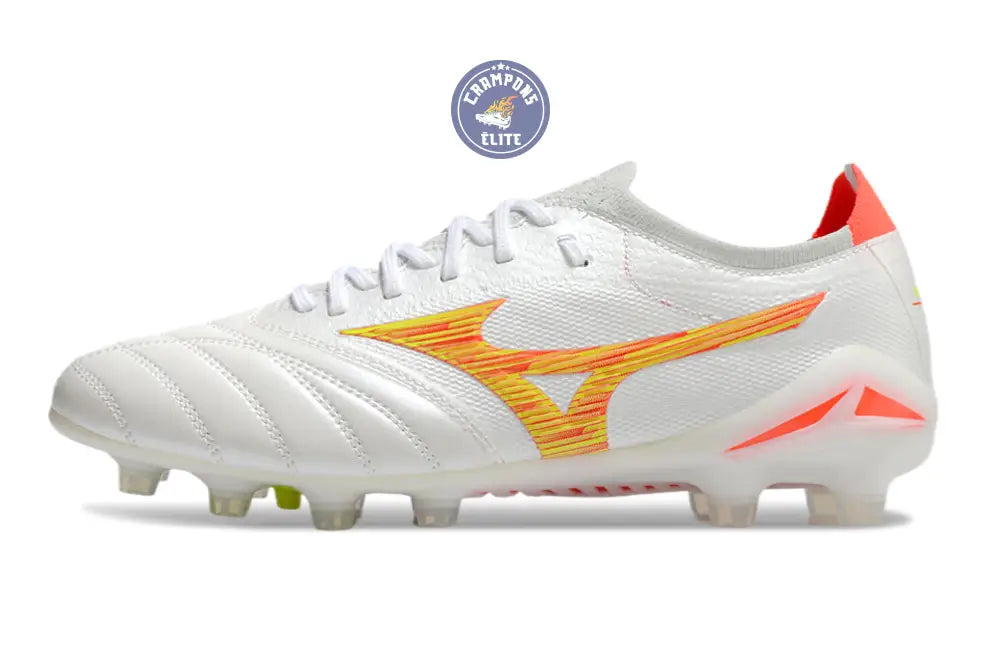 Image of Morelia Neo 4 Elite FG/AG - Blanc/Rouge/Jaune