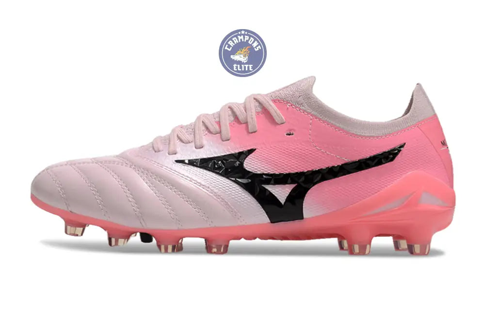 Morelia Neo 4 Elite FG/AG - Blanche/Rose/Noir