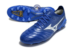 Image of Morelia Neo 4 Elite FG/AG - Bleu/Blanc/Doré