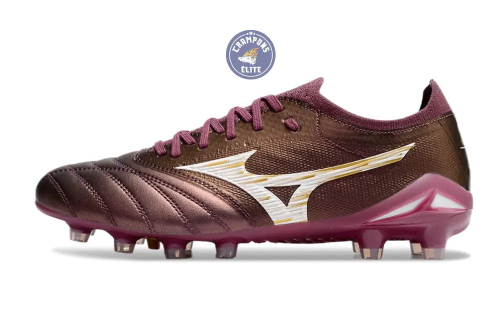 Morelia Neo 4 Elite FG/AG - Bordeau/Jaune