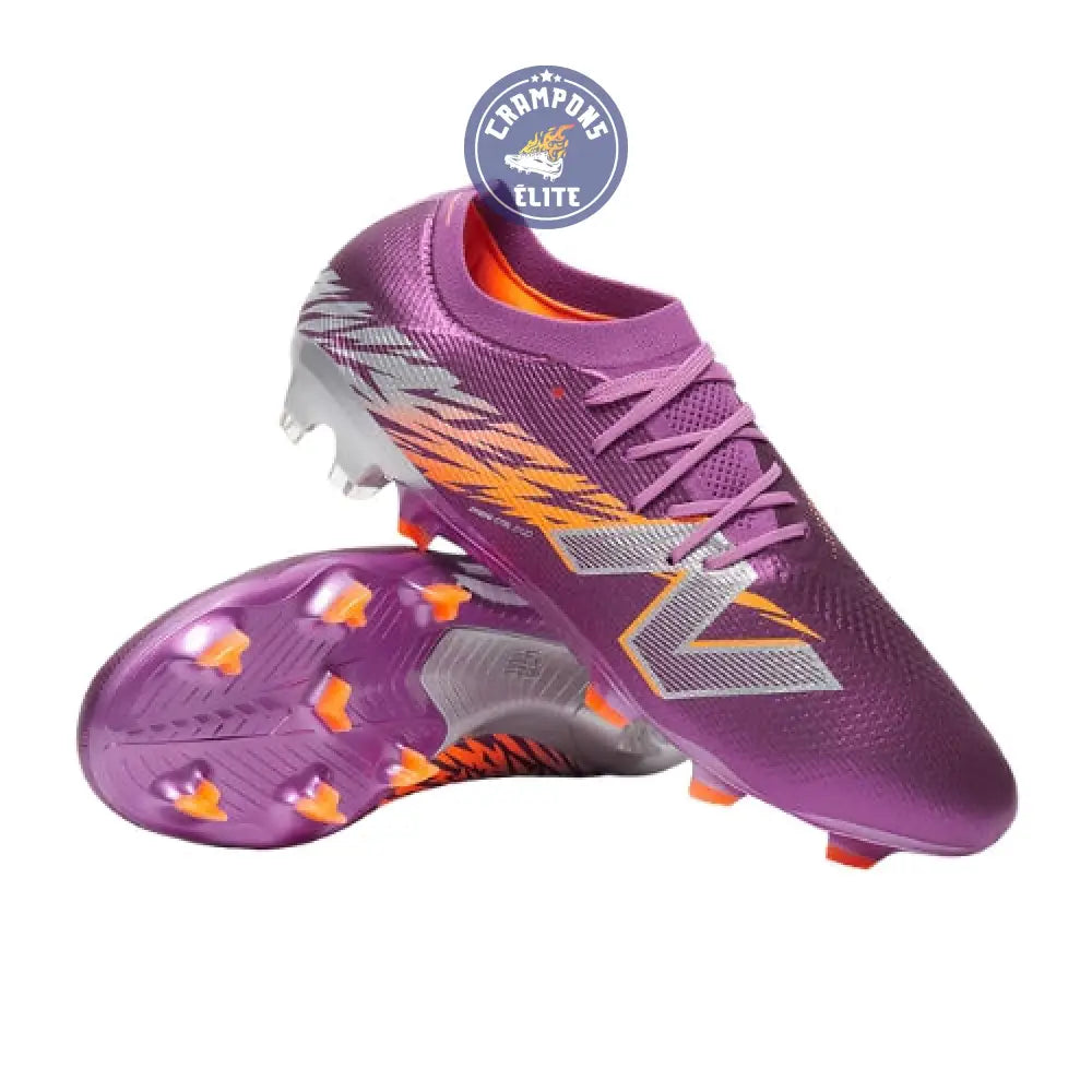 New Balance FURON ELITE V8 FG - Violet/Orange/Gris