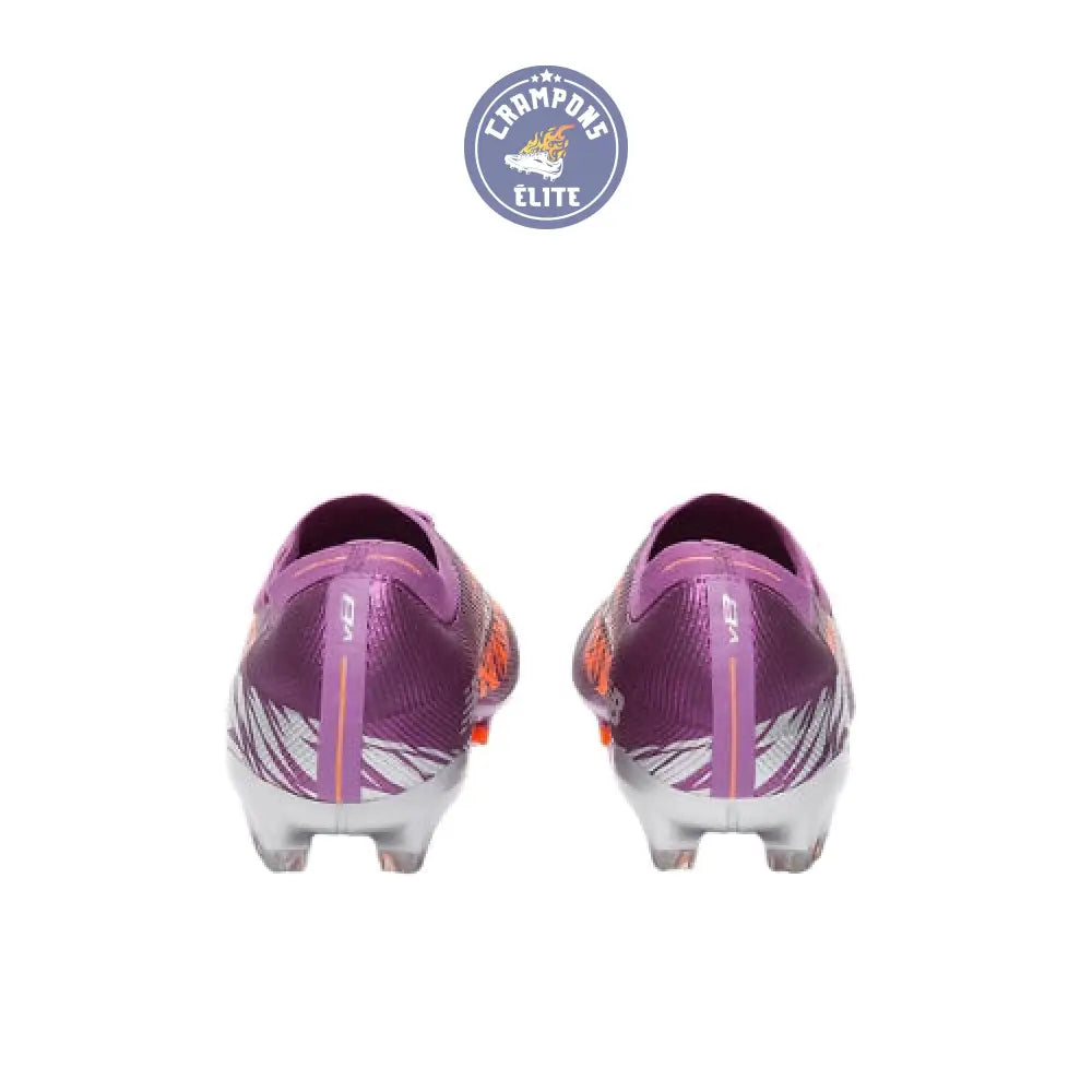 Image of New Balance FURON ELITE V8 FG - Violet/Orange/Gris