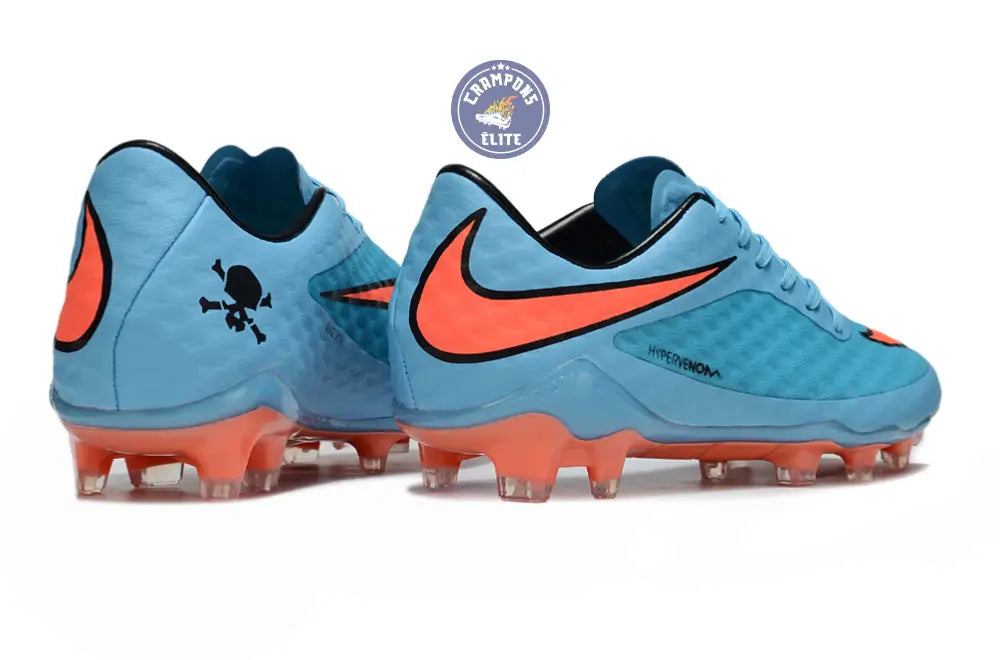 Image of New Hypervenom 1 FG Bleu/Orange/Noir