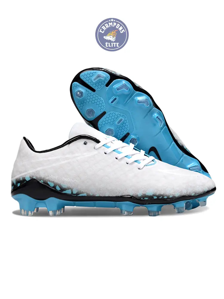 Image of New Hypervenom Phantom 1 FG - Blanc/Bleu/Noir