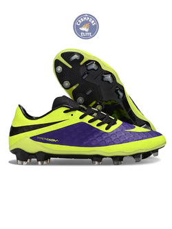 Image of New Hypervenom Phantom 1 FG - Neon/Lilla/Sort