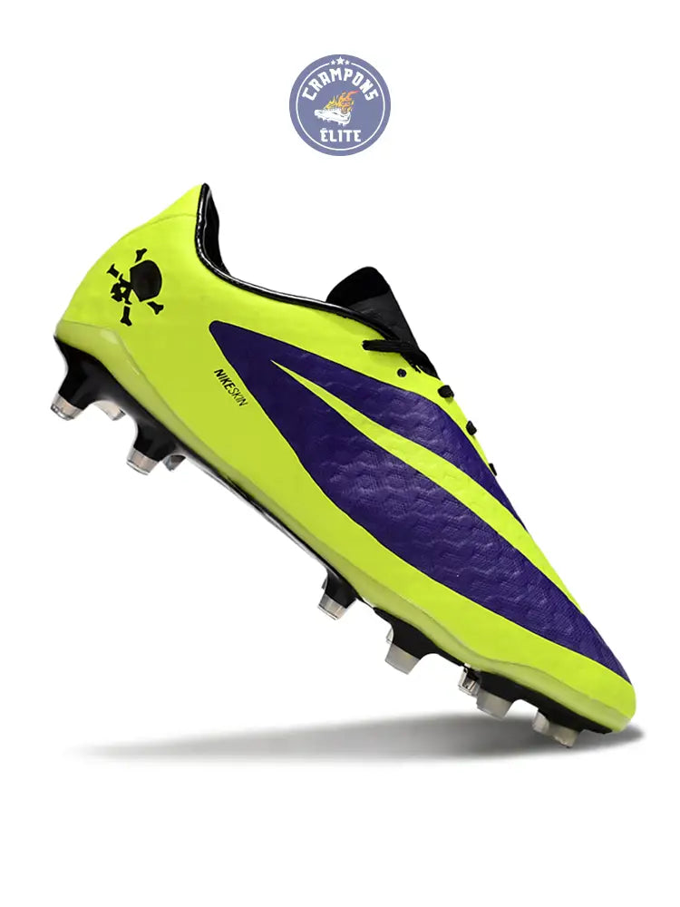 Image of New Hypervenom Phantom 1 FG - Neon/Lilla/Sort