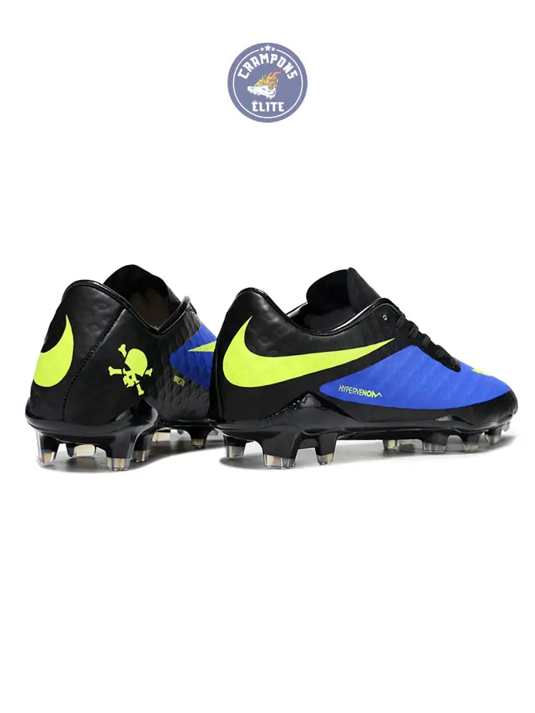 Image of New Hypervenom Phantom 1 FG - Noir/Violet/Jaune