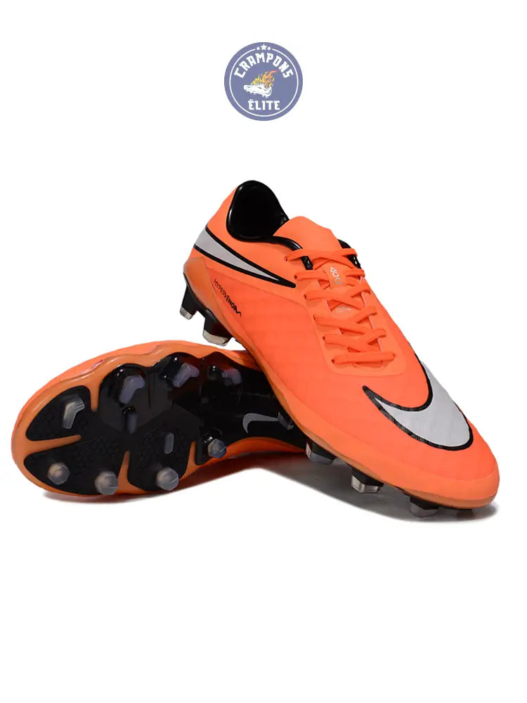 Image of New Hypervenom Phantom 1 FG - Orange/Blanc/Noir