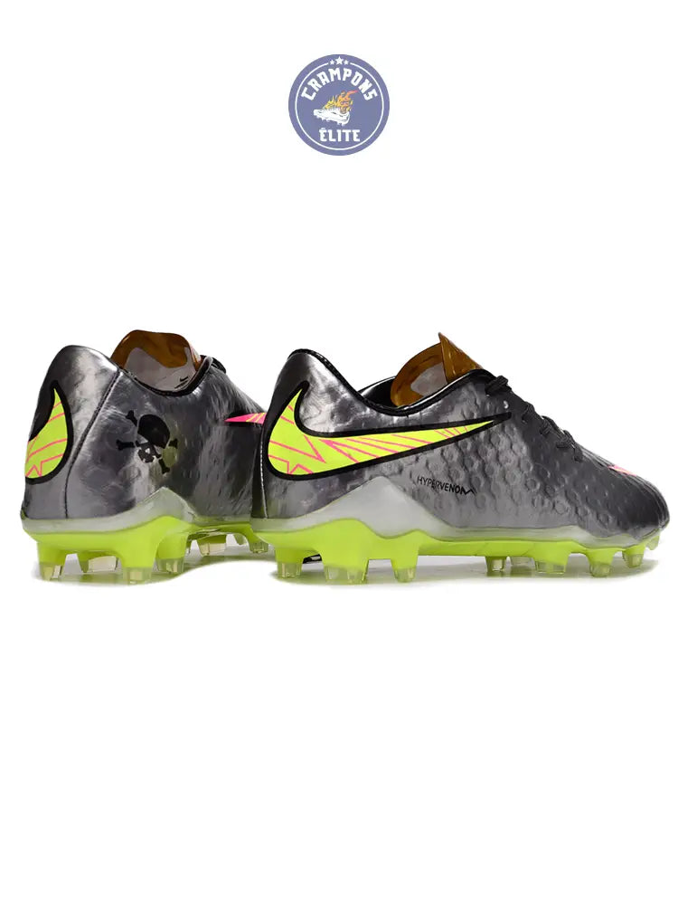Image of New Hypervenom Phantom 1 FG - Sølv/Guld/Neon