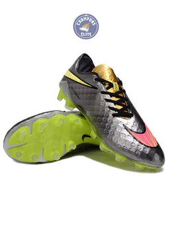 Image of New Hypervenom Phantom 1 FG - Sølv/Guld/Neon