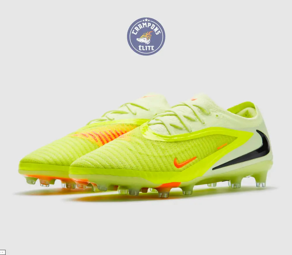 Image of Nike Phantom 6 Elite Low Cut AG Max Voltage - Vert/Noir/Orange
