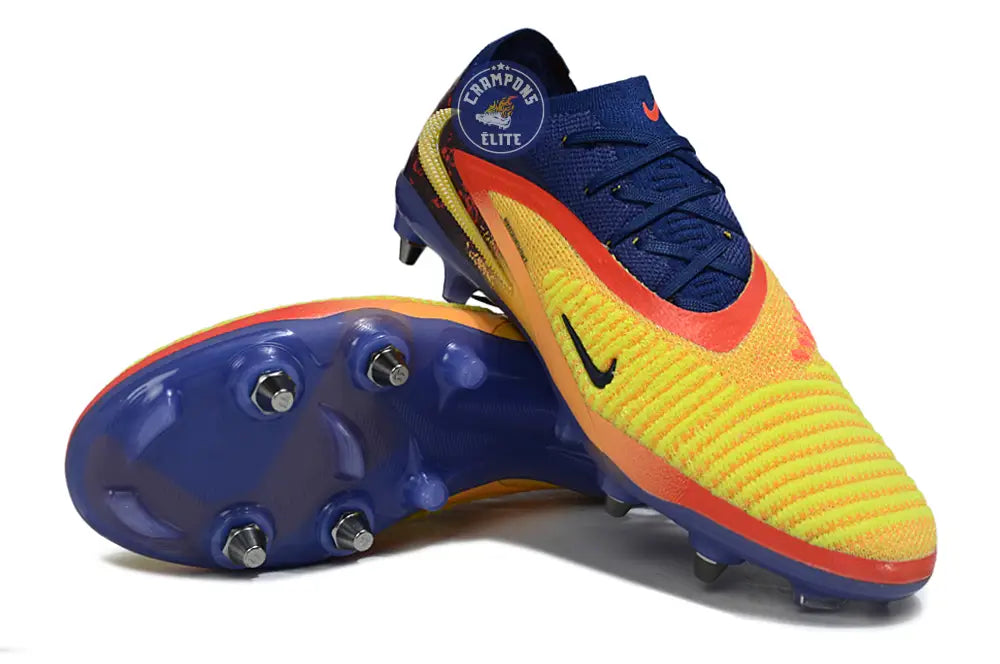 Image of Nike Phantom 6 Elite Low Cut SG Erling Haaland Personal Edition - Orange/Jaune/Bleu