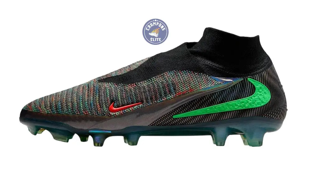 Image of PHANTOM 6 ELITE HIGH CUT FG x EA SPORTS - Noir/Vert/Multicouleur