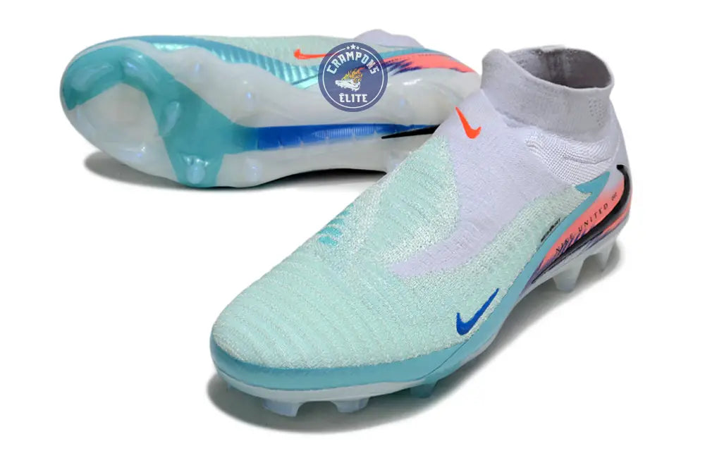 Image of PHANTOM 6 ELITE HIGH CUT UNITED PACK 002 -BLANC/TURQUOISE/VIOLET