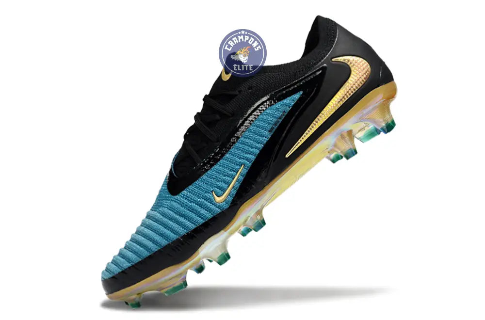 Image of PHANTOM 6 ELITE LOW CUT NOIR/TURQUOISE/OR