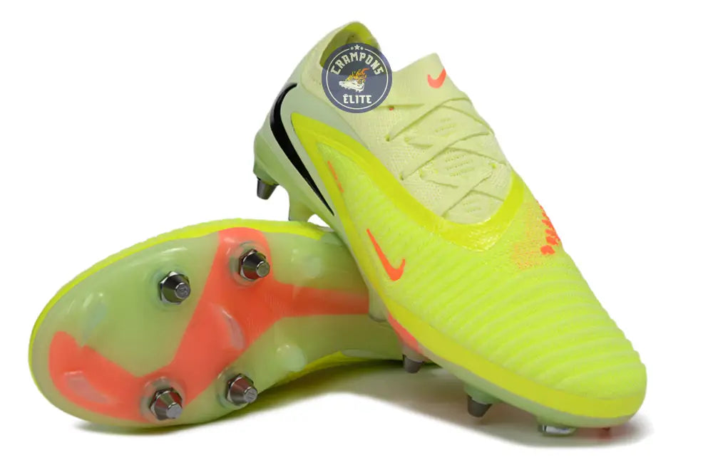 Nike Phantom 6 Elite Low Cut SG Max Voltage - Vert/Noir/Orange