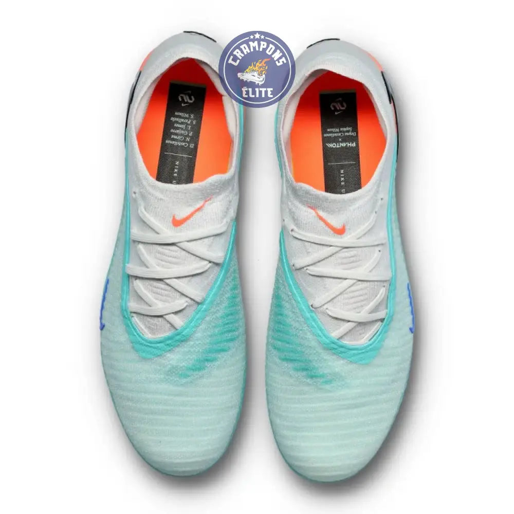 Image of PHANTOM 6 ELITE LOW CUT UNITED PACK 002 -BLANC/TURQUOISE/VIOLET