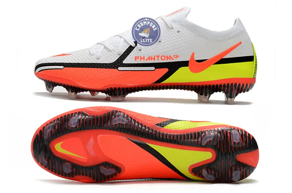 Image of Phantom GT 2 Elite FG Motivation - Blanc/Rouge/Jaune Fluo/Noir