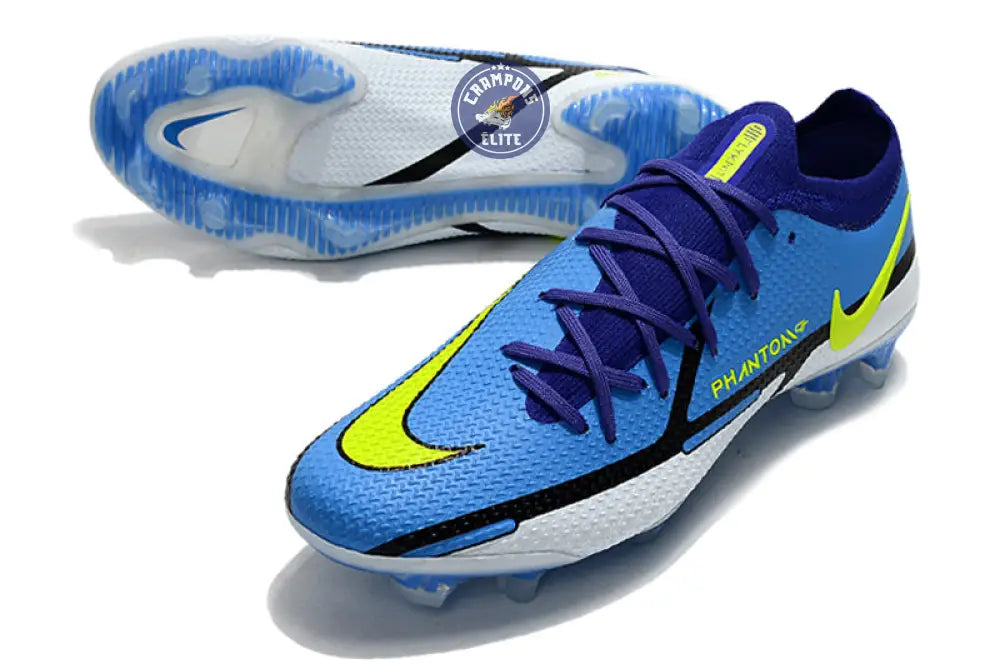 Image of Phantom GT 2 Elite FG Recharge - Bleu/Jaune Fluo/Gris/Bleu