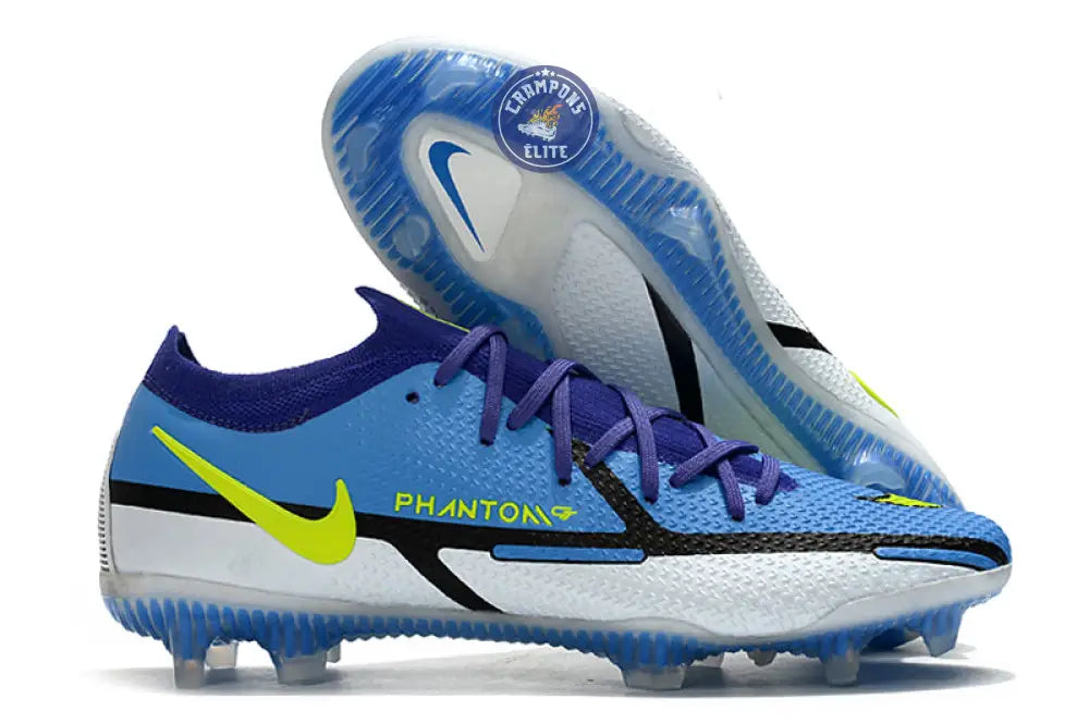 Image of Phantom GT 2 Elite FG Recharge - Bleu/Jaune Fluo/Gris/Bleu