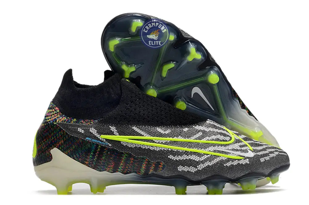 Phantom GX DF Elite Fusion FG - Noir/Jaune Fluo/Blanc/Bleu