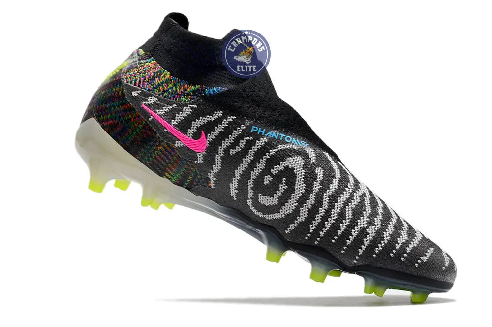 Phantom GX DF Elite Fusion FG - Noir/Jaune Fluo/Blanc/Bleu