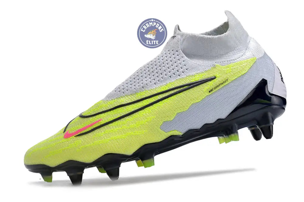 Phantom GX Elite DF Anticlog SG Luminous - Jaune Fluo/Gris/Barely Grape