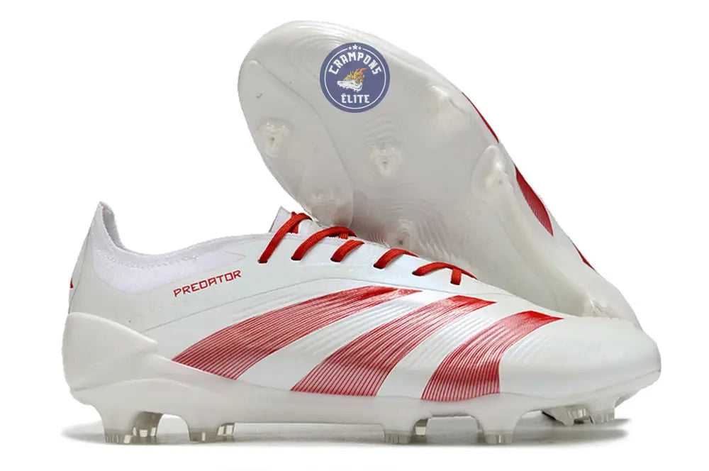 Image of Predator 24.1 Elite FG Blanc/Rouge