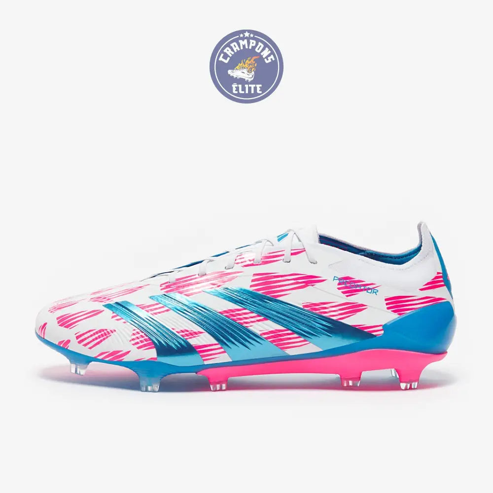 Image of Predator 24.1 Elite FG Reemergence - Blanc/Bleu/Rose