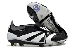 Image of Predator 24 Elite Fold-over Tongue FG Noir/Blanc