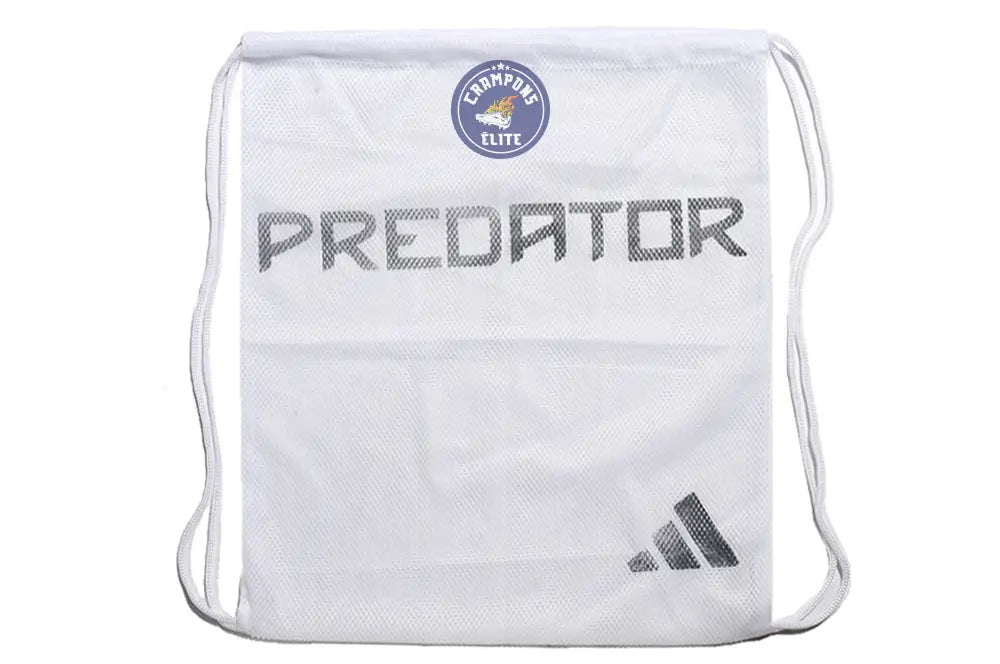 Predator 24 Elite Fold-over Tongue FG Reemergence - Blanc/Bleu/Rose