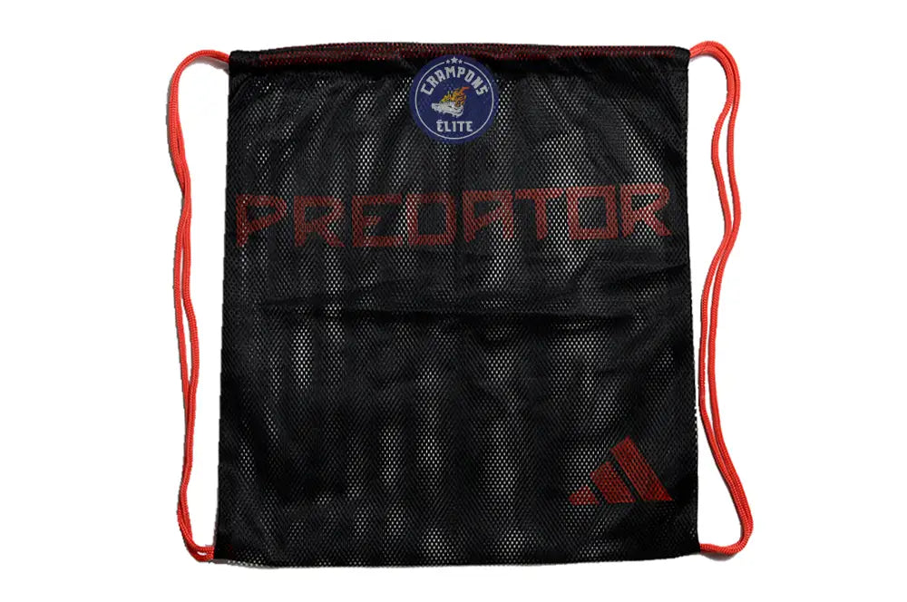 Predator 24 Elite Fold-over Tongue FG Solar Energy - Noir/Blanc/Rouge