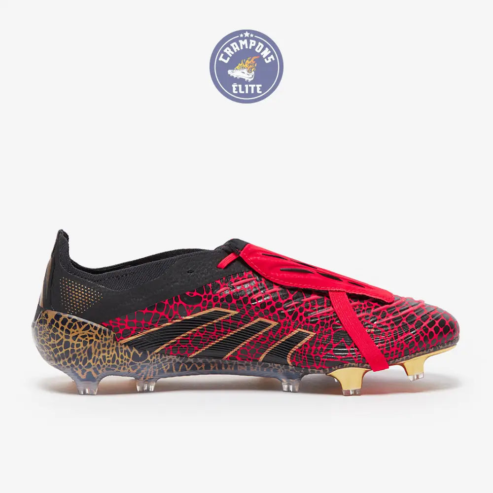 Predator 24 Elite Fold-over Tongue FG Year of the Snake - Lucid Red/Doré/Noir ÉDITION LIMITÉE