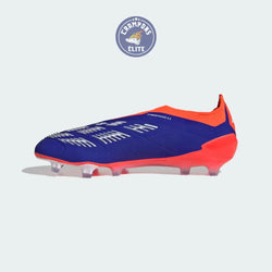 Image of Predator 24 Elite Laceless FG Predstrike - Advancement - Bleu/Blanc/Rouge