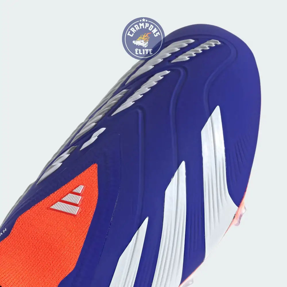 Image of Predator 24 Elite Laceless FG Predstrike - Advancement - Bleu/Blanc/Rouge