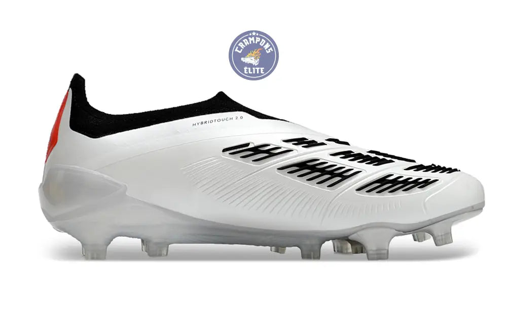 Predator 24 Elite Laceless FG Predstrike - Champagne/Noir/Rouge