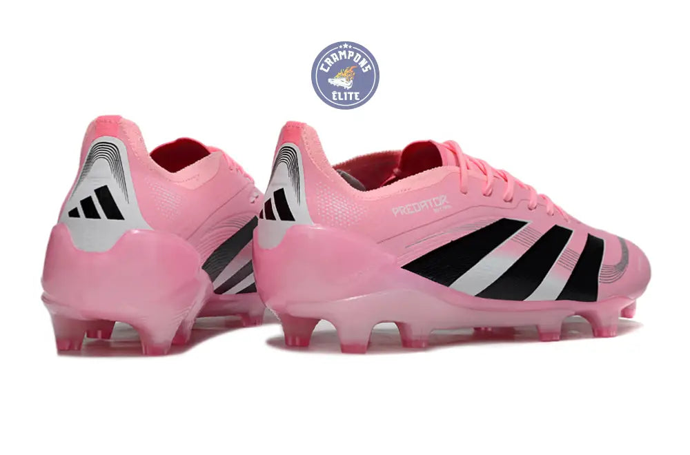 Predator 25 Elite Laceless FG Beckham - Rose/Bleu/Noir/Argent