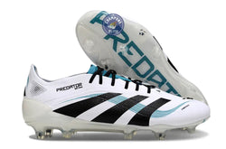 Image of Predator 25.1 Elite FG Blanc/Noir/Turquoise