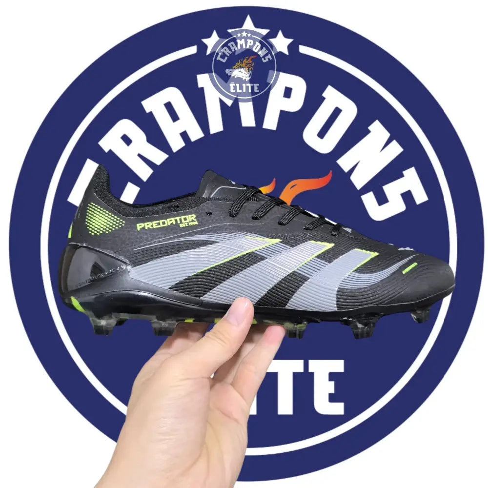 Image of Predator 25.1 Elite FG Noir/Gris/Vert