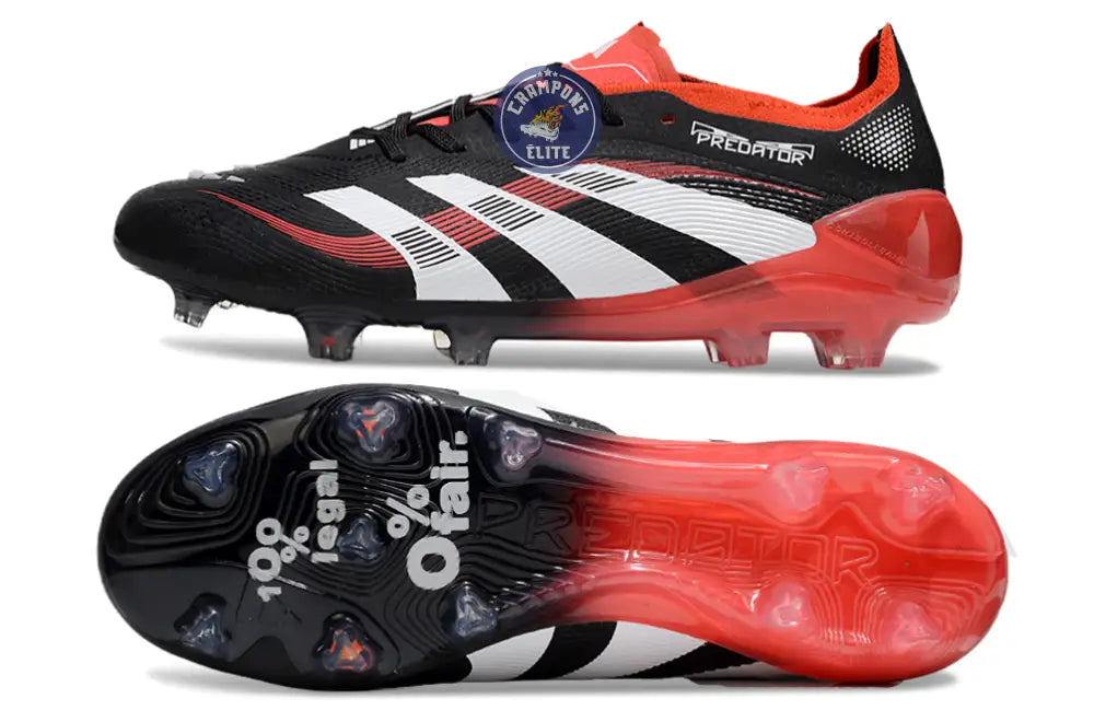 Image of Predator 25.1 Elite FG Moments - Noir/Blanc/Rouge ÉDITION LIMITÉE
