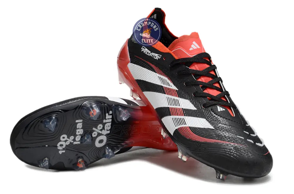 Predator 25.1 Elite FG Moments - Noir/Blanc/Rouge ÉDITION LIMITÉE