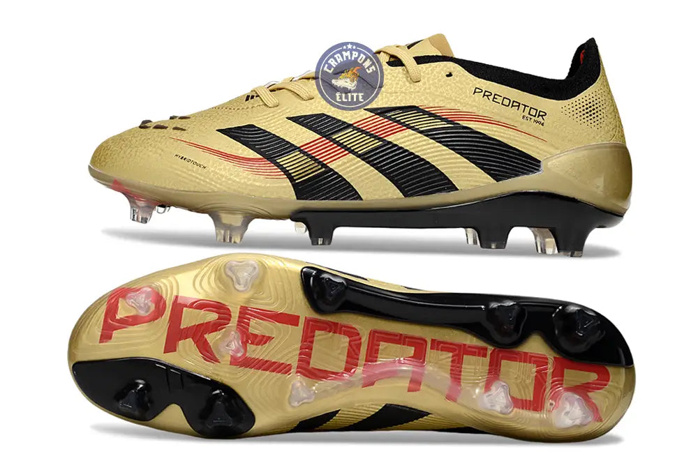 Image of Predator 25.1 Elite FG OR/Noir/Rouge